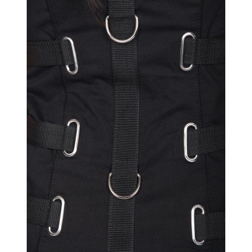 Jeans Mini Dress Denim schwarzes Kleid Gr. S und XL