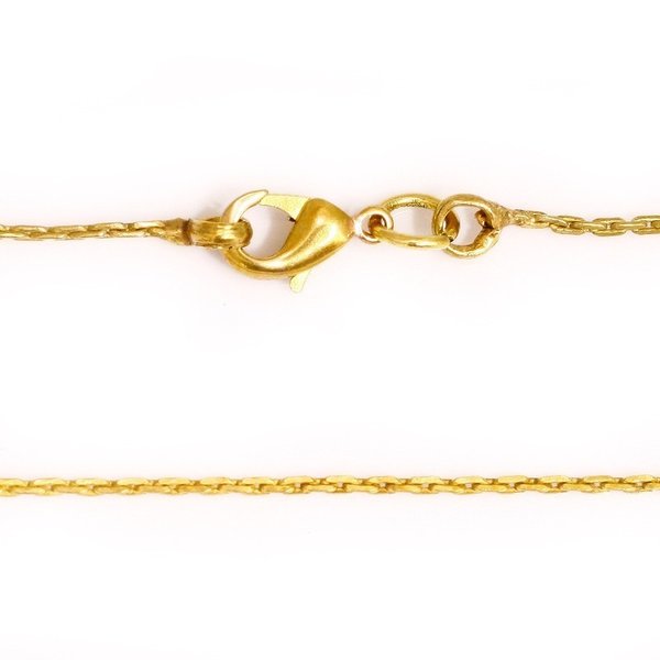 Halskette Anhänger aus Bronze Blume des Lebens mit Kette