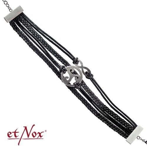 Armband aus Leder Infinity Triscel Triskele 18-23 cm