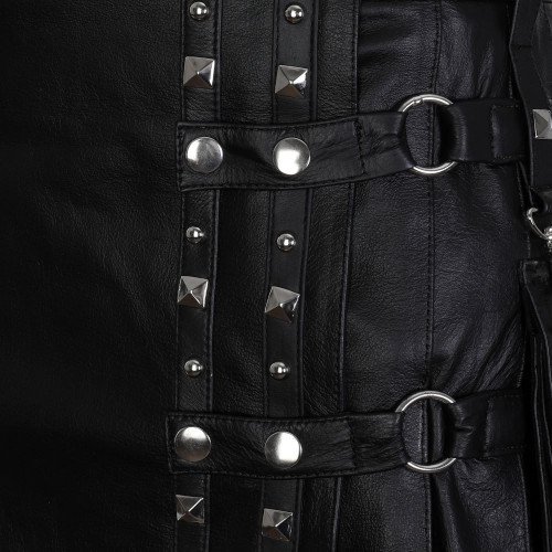 Aderlass Rockstar Kilt Leather, Kilt aus Leder