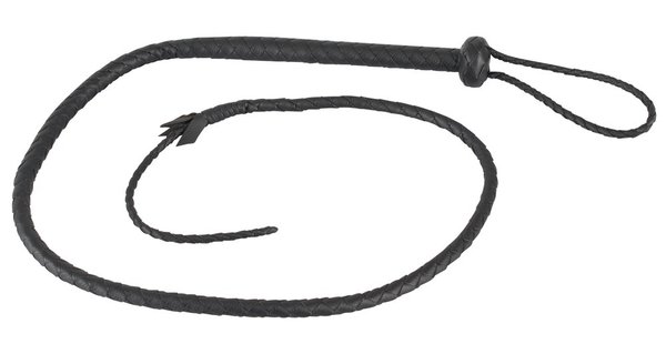 Geflochtene Leder-Peitsche, Single Tail